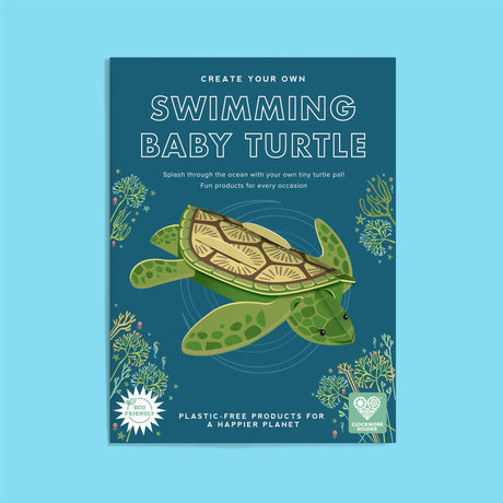 Swimming Baby Turtle Craft KIt